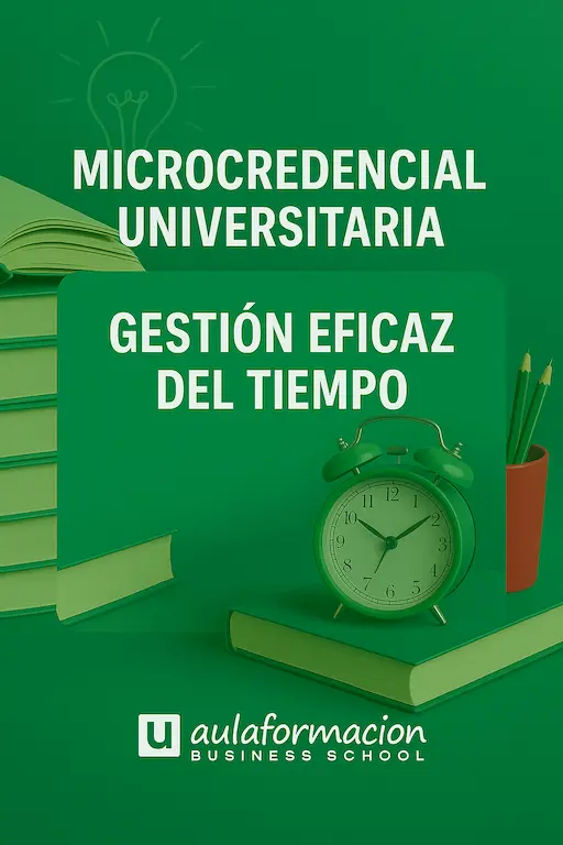 Gestión eficaz del tiempo - microcredencial
