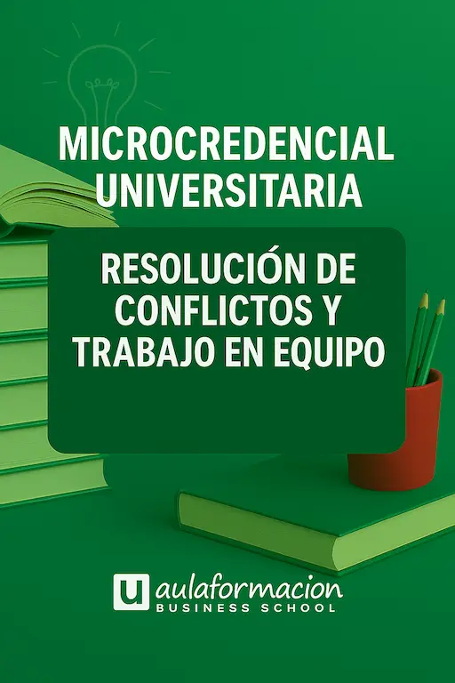 Resolución de conflictos y trabaio en equipo - microcredencial