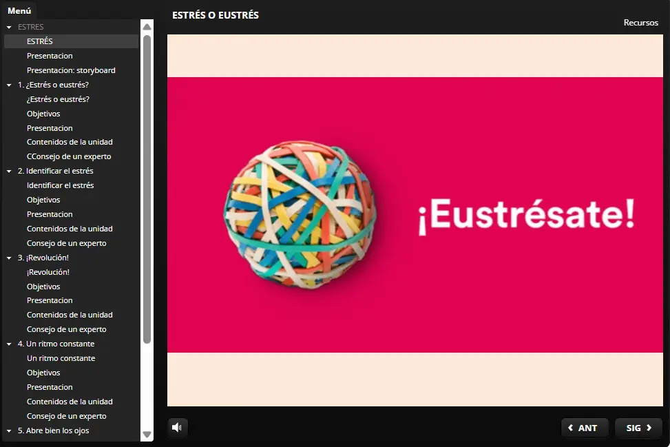 microcurso en estrés