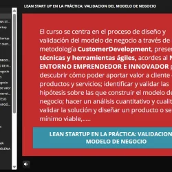 microcurso en Lean Startup en la práctica