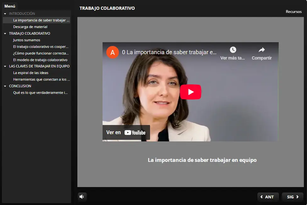 microcurso en trabajo colaborativo