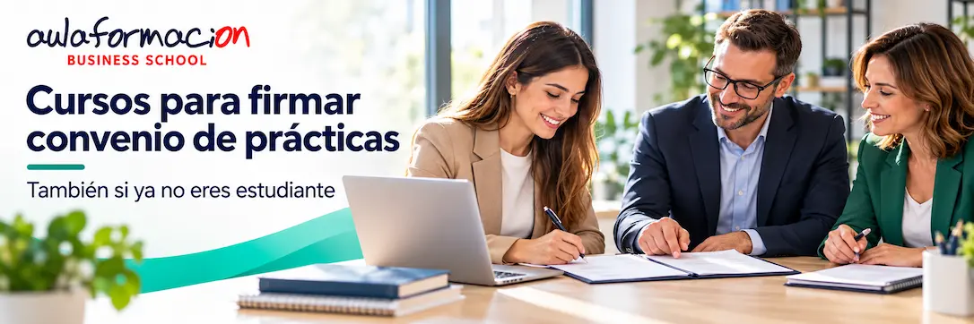 "Cursos para firmar convenio de prácticas sin ser estudiante